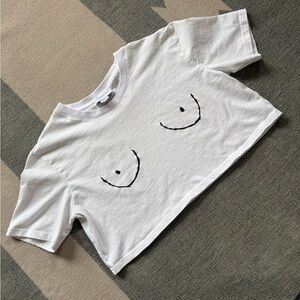 Never Fully Dressed Boob Tee - Cropped - XL